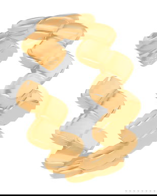 Lilou inel placat cu aur Snake 262/PIE/NO1/PO