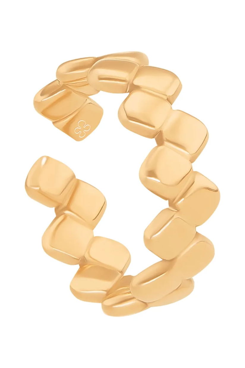 Lilou inel placat cu aur Snake 262/PIE/NO1/PO