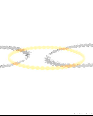 Lilou brățară placată cu aur Snake 262/BRA/NO2/PO