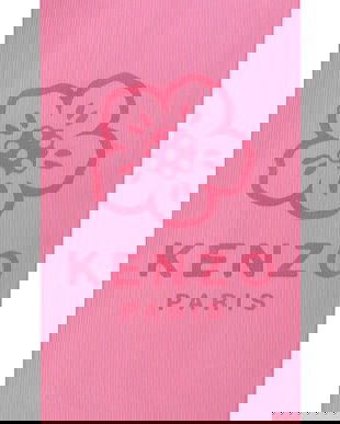 Kenzo prosop de plajă K HANKO Fluo 90 x 160 cm culoarea roz