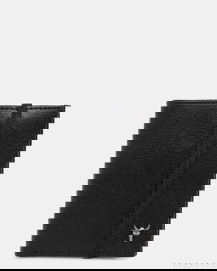 Medicine portofel de piele culoarea negru