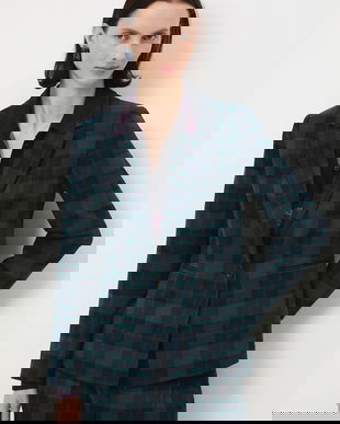 Medicine sacou un singur rand de nasturi, modelator