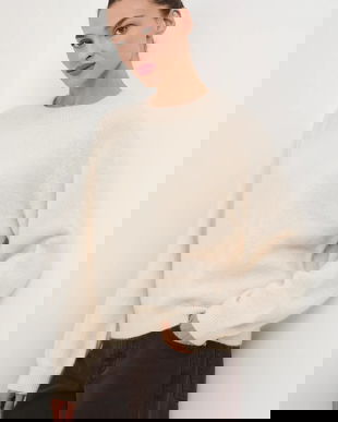 Medicine pulover culoarea bej