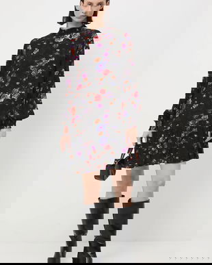 Medicine rochie mini, evazati