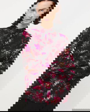 Medicine bluza culoarea negru, modelator