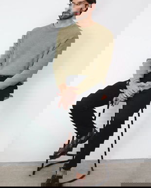 Medicine pulover culoarea verde