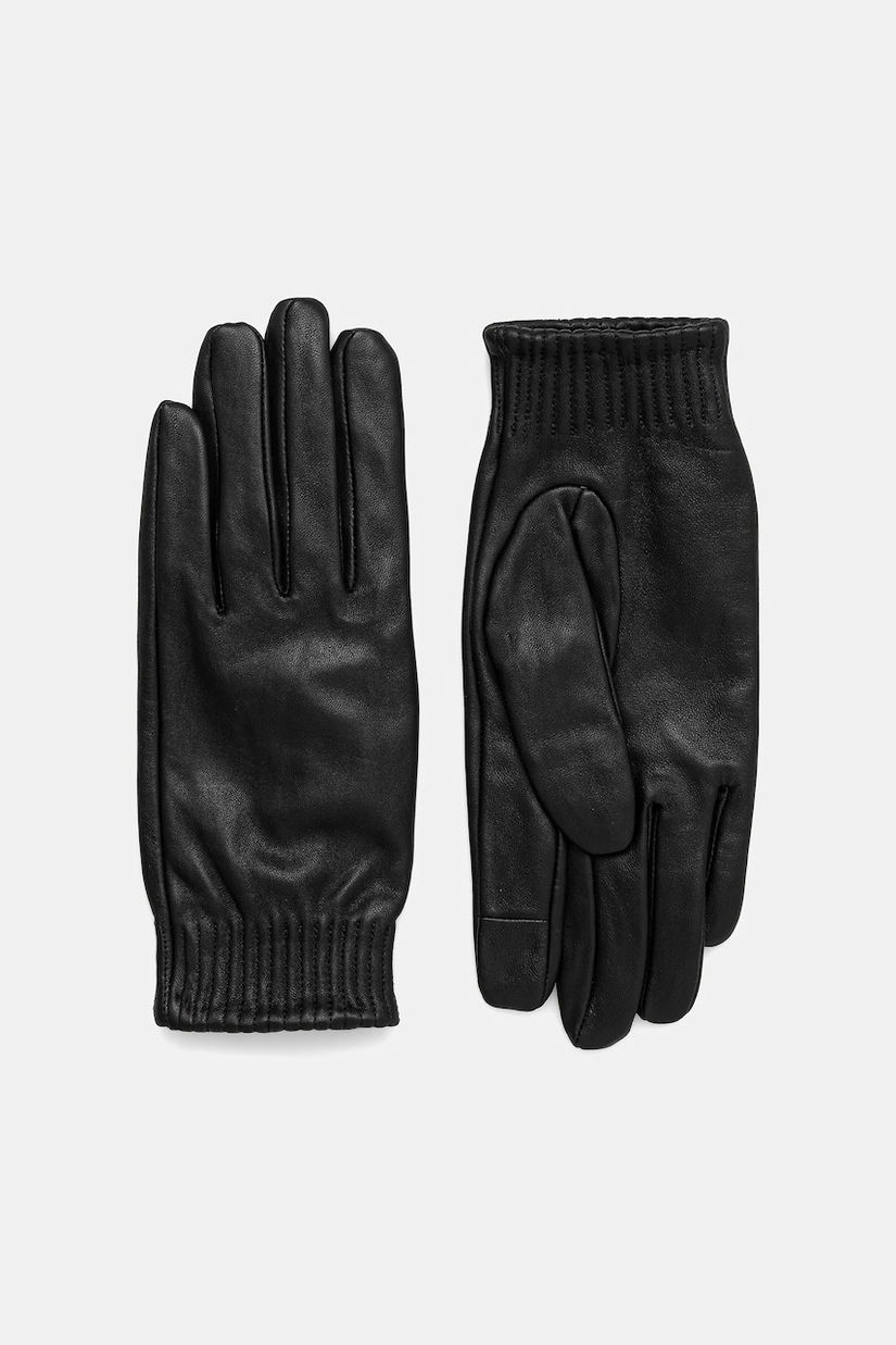 Medicine manusi de piele culoarea negru