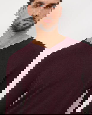 Medicine pulover de bumbac culoarea roz, light