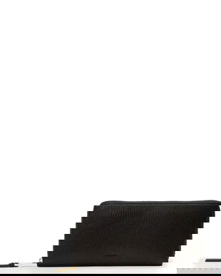 AllSaints portofel de piele TRAVEL culoarea negru, W277XD