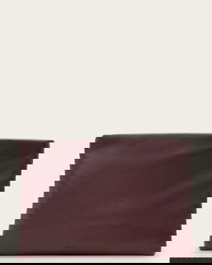 AllSaints poșetă piele BETTINA culoarea roșu, W647XD