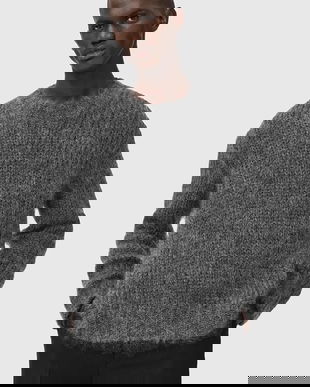 AllSaints pulover din amestec de lână MYLES culoarea gri, M050KD