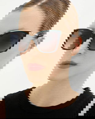 Love Moschino ochelari de soare culoarea negru, MOL094/S