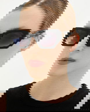 Marc Jacobs ochelari de soare culoarea negru, MARC 851/S