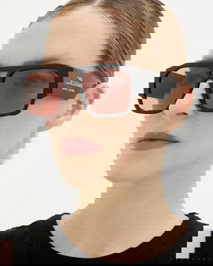 Marc Jacobs ochelari de soare culoarea negru, MARC 860/S