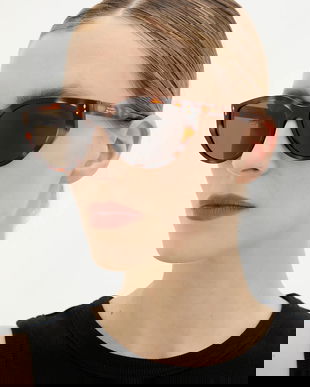 Isabel Marant ochelari de soare culoarea maro, IM 0217/S