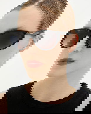 Isabel Marant ochelari de soare culoarea negru, IM 0217/S