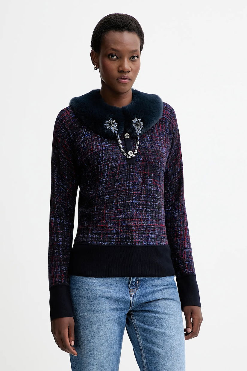 Blugirl Blumarine pulover reversibil