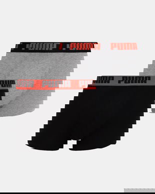 Puma boxeri 2-pack culoarea gri, 938320