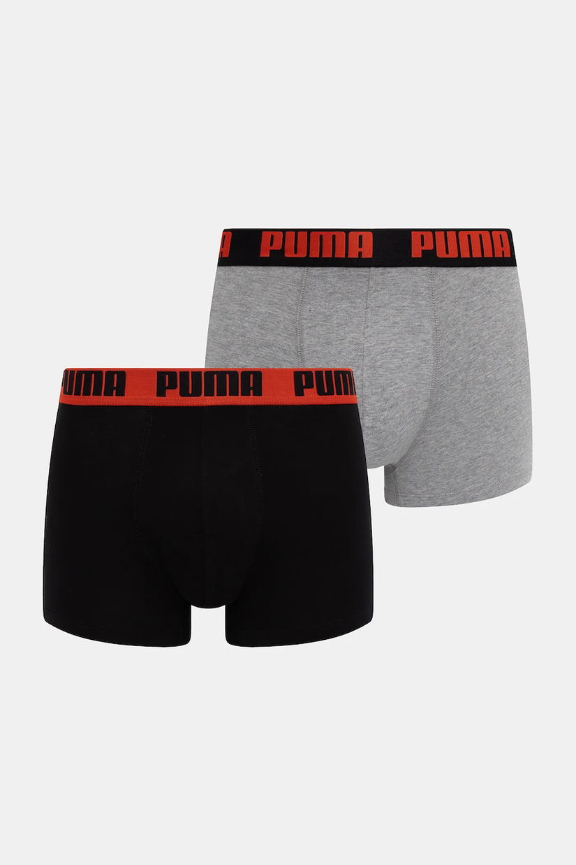 Puma boxeri 2-pack Everyday Basic culoarea gri, 938320