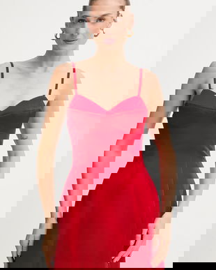 Bardot rochie culoarea alb, mini, drept, 59817DB