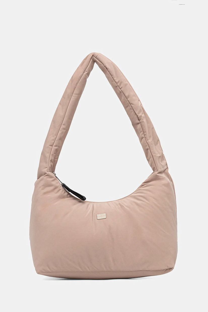 Tommy Jeans geantă culoarea bej, AW0AW17887