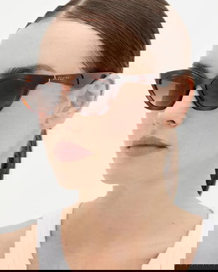 Gucci ochelari de soare culoarea maro, GG1931S