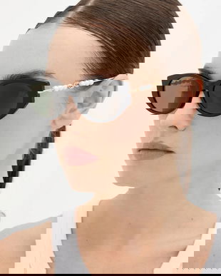 Gucci ochelari de soare culoarea negru, GG1970SA