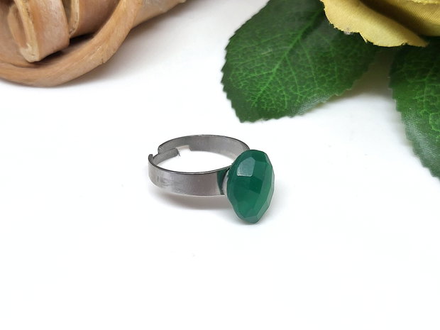 Inel onix verde