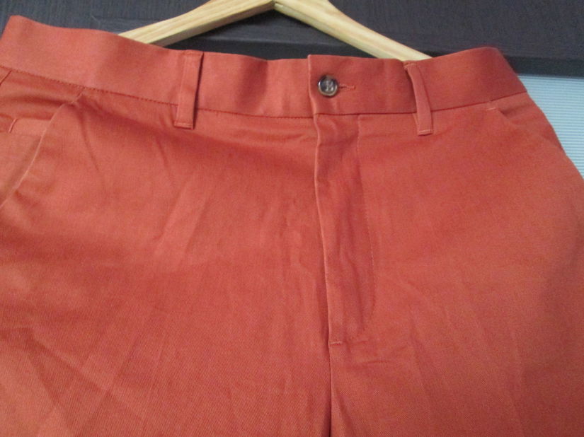 pantaloni caramizii Zaraman 38