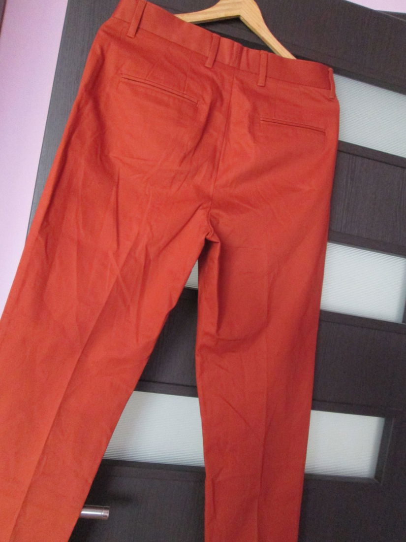 pantaloni caramizii Zaraman 38