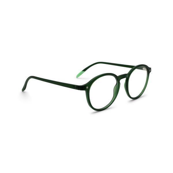 Ochelari lupa pentru citit ( Prezbiopie ) Otaaki, dioptrie +1, cu protecție pentru calculator, Verde