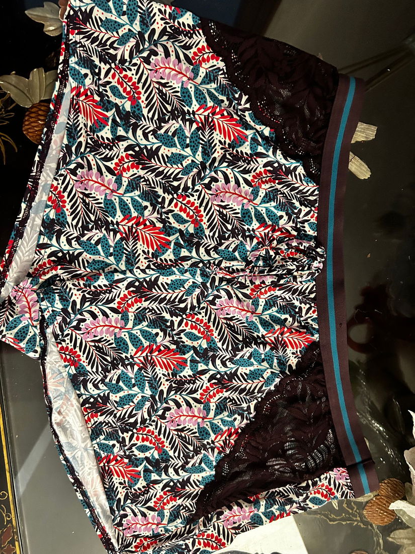 Pijama cu dantela mov 40