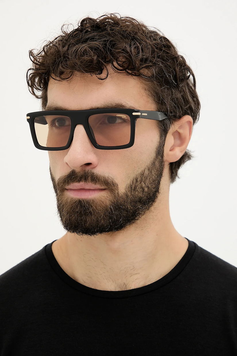 Carrera ochelari de soare culoarea negru, CARRERA 364/S