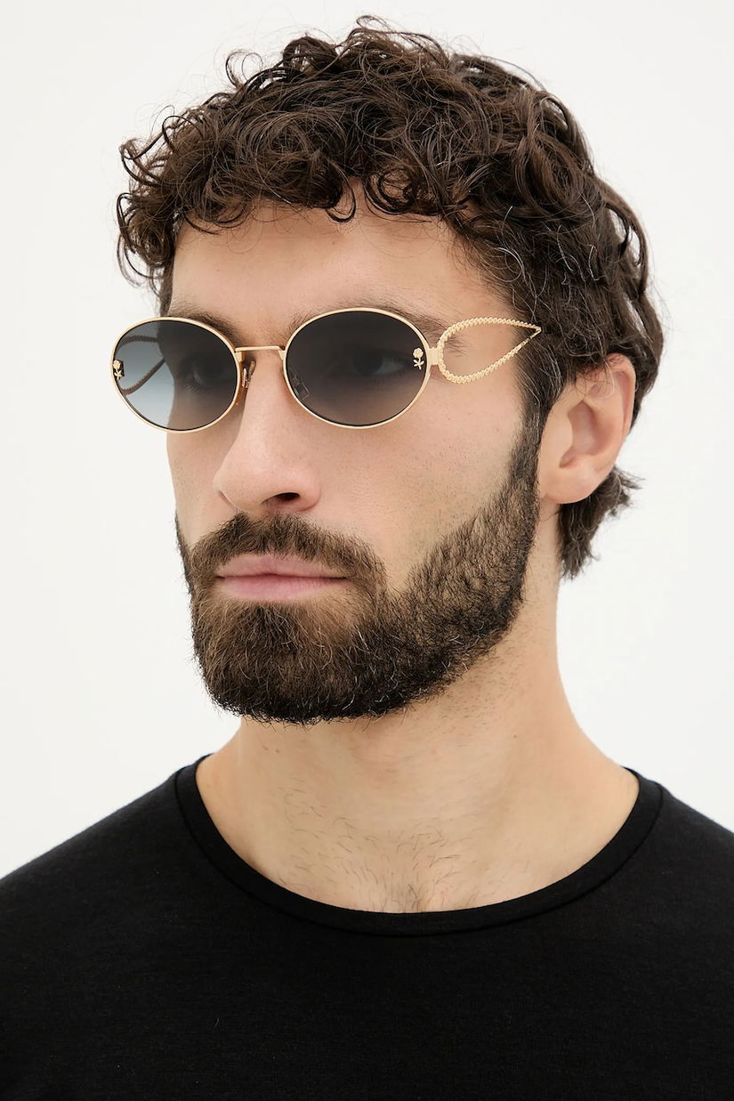 Marc Jacobs ochelari de soare culoarea bleumarin, MARC 876/S