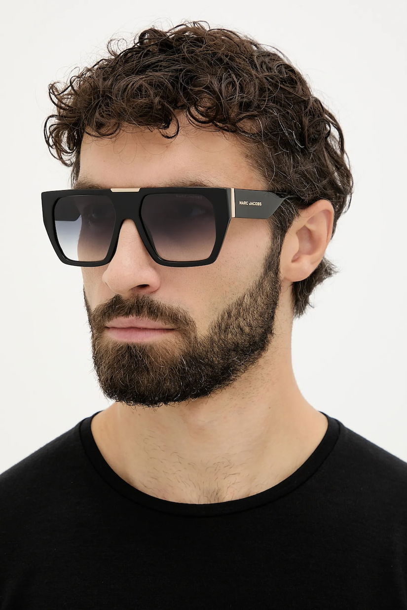 Marc Jacobs ochelari de soare culoarea negru, MARC 877/S