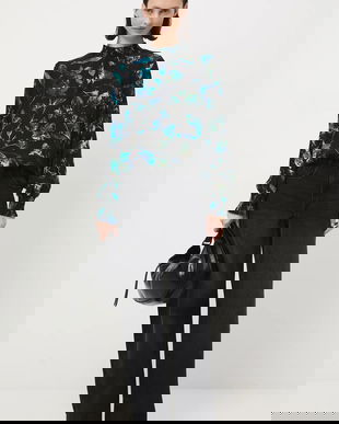 Medicine bluza culoarea negru, modelator