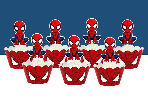 Set toppere baby Spiderman