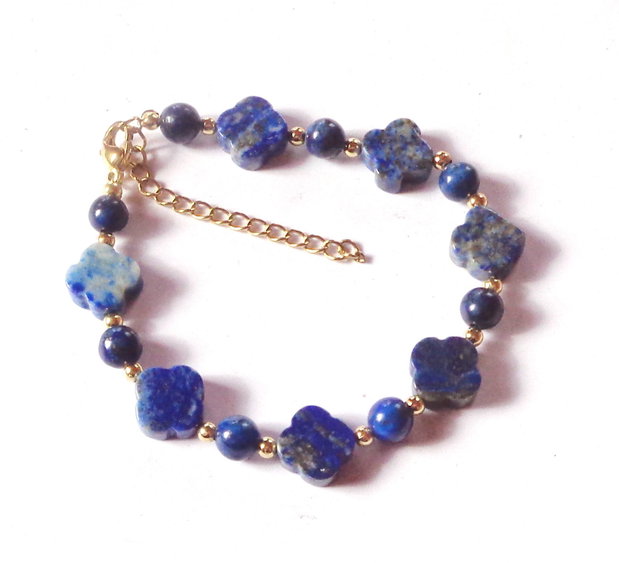 Bratara lapis lazuli