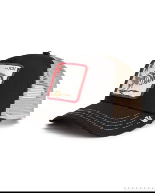 Goorin Bros șapcă de baseball din amestec de bumbac Rooster Trucker culoarea negru, 101-2458