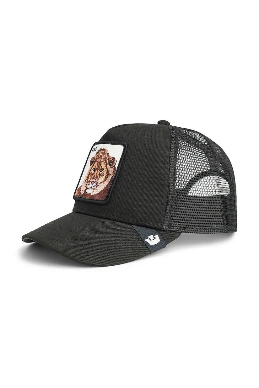 Goorin Bros șapcă de baseball din amestec de bumbac King Trucker culoarea negru, 101-2459