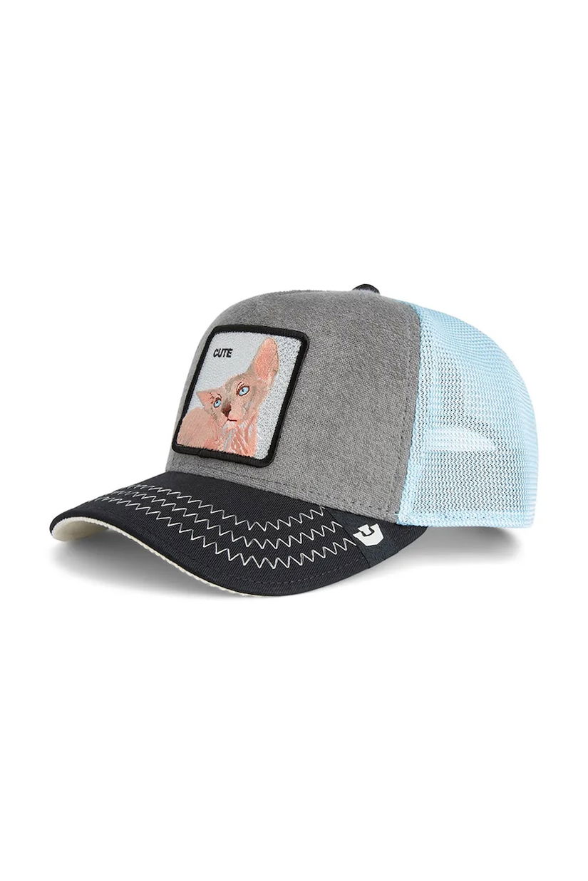 Goorin Bros șapcă de baseball din amestec de bumbac Cute Remix culoarea gri, 101-2600