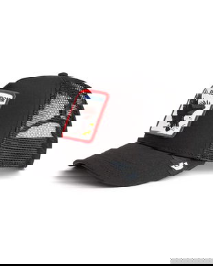Goorin Bros șapcă de baseball din amestec de bumbac Freedom Eagle Trucker culoarea negru, 101-2541