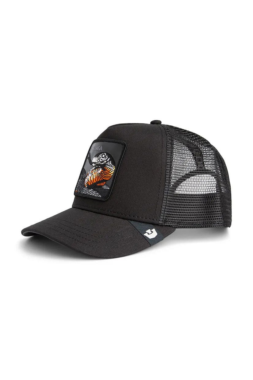 Goorin Bros șapcă de baseball din amestec de bumbac Mamba Trucker culoarea negru, 101-2507