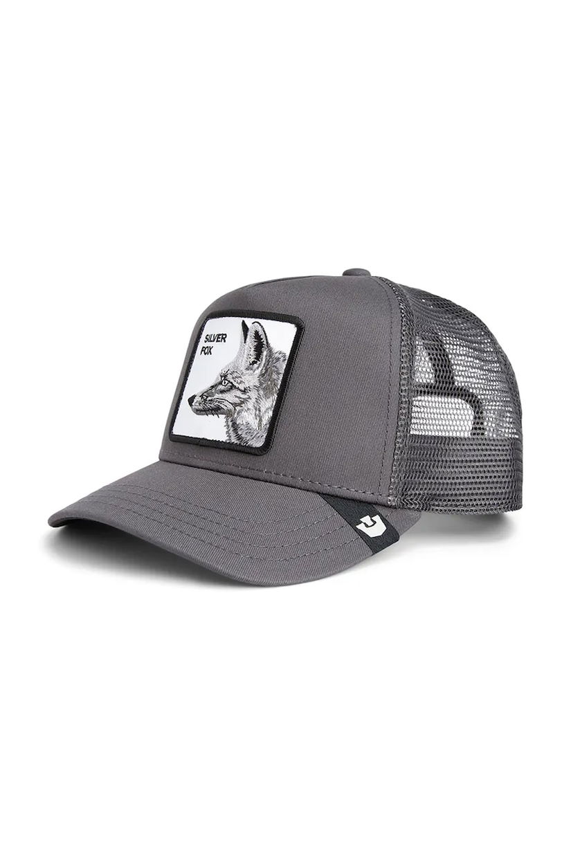 Goorin Bros șapcă de baseball din amestec de bumbac Silver Foxxx culoarea gri, 101-2399