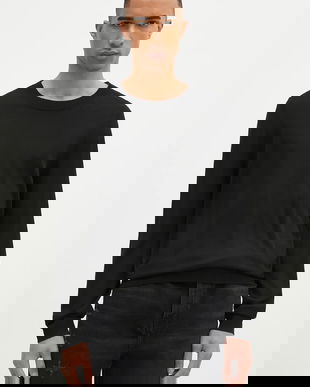 Paul Smith pulover de lână bărbați, culoarea negru, light, M1R-238Z-P02093