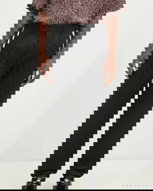 Paul Smith pantaloni bărbați, culoarea negru, mulata, M1R-408Z-P01934