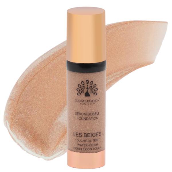 Fond de ten Global Fashion, Serum Bubble Foundation, BF045, Caramel
