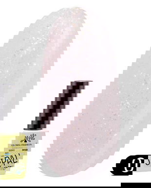 Bază pentru unghii Opal Rubber Base, Global Fashion 8 ml, 02