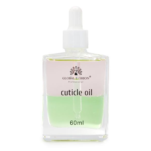 Ulei de unghii bifazic aromă căpșuni, pentru &icirc;ntărirea unghiilor uscate, Global Fashion, 60 ml