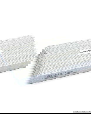 Pilă de unghii Lisanail, Made in korea, 18 cm, 180/240